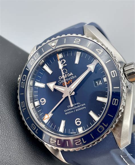 omega seamaster planet ocean 600m titanium blue men's watch|omega planet ocean 600 chronometer.